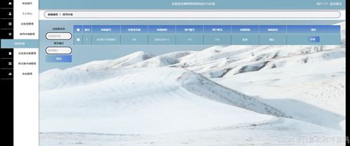 基于springboot vue实验室仪器管理系统的设计与实现 程序 源码 论文 计算机毕业设计
