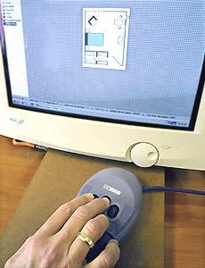 电脑鼠标新突破 技术助力盲人“看见”电脑世界